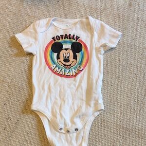 5/$10 Disney Mickey Mouse Bodysuit